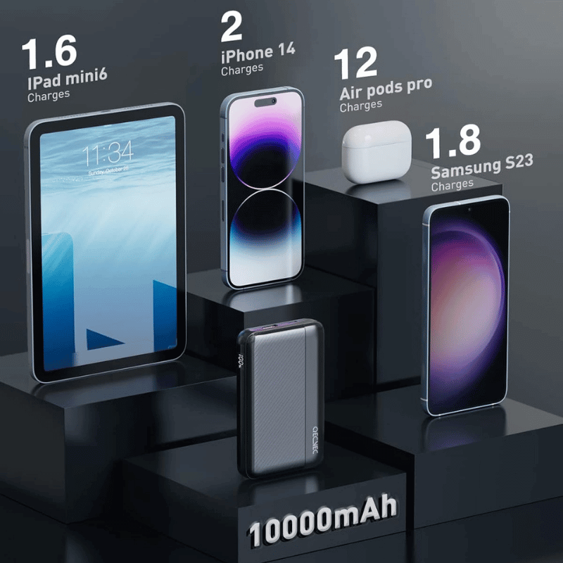 Shadow Surge — Ultra-Compact Power Bank (10,000mAh)