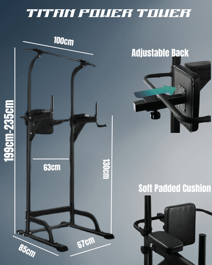 Titan PowerTower – 5-in-1 Strength Station